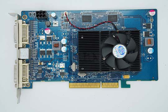 蓝宝石SAPPHIRE HD4650 1GB AGP 显示卡（ATI Radeon HD4650芯片）